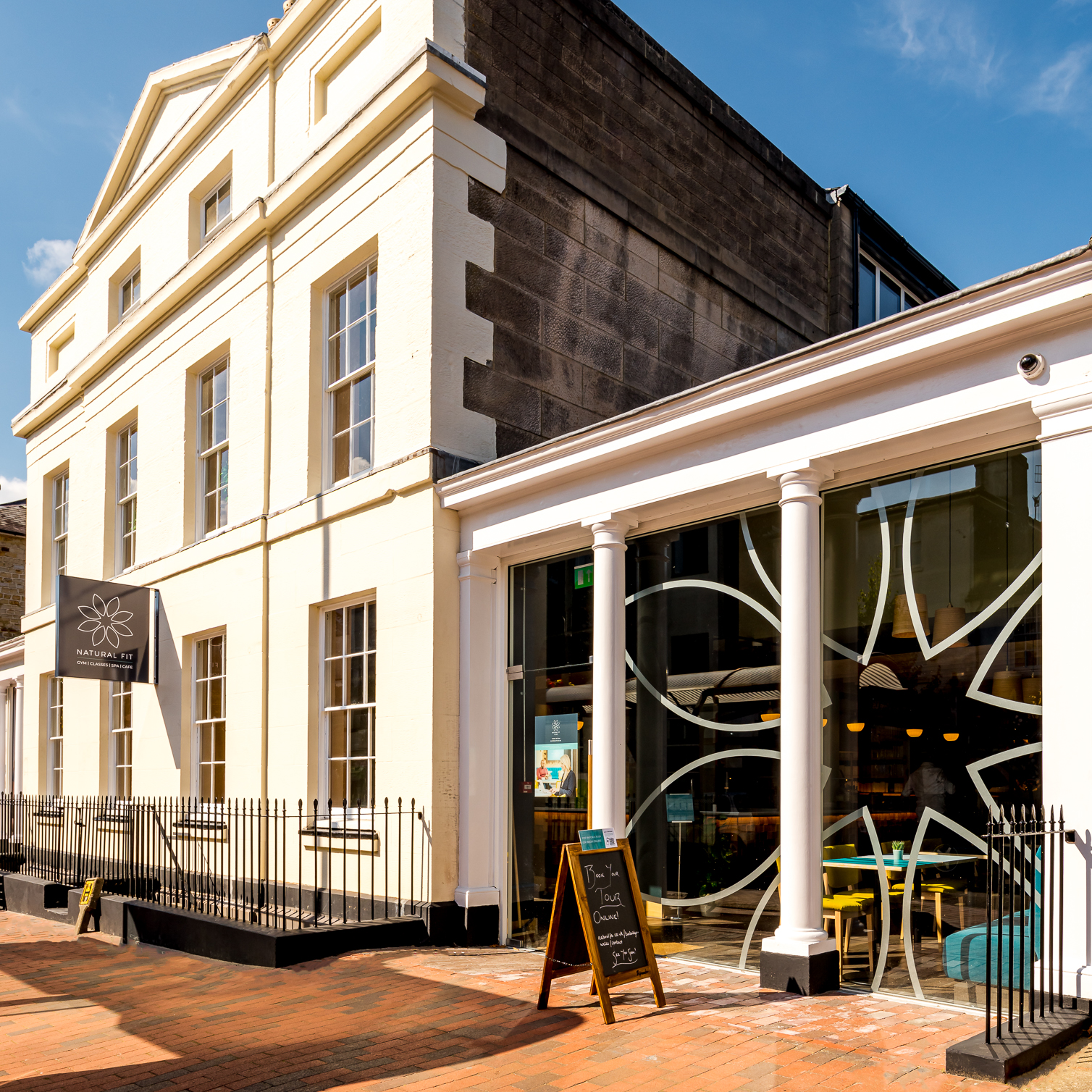 Natural Fit Members' Club Gym and Spa with Café on Calverley Road town centre